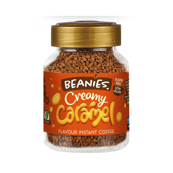 Café Creamy Caramel Frasco 50 gr Beanies