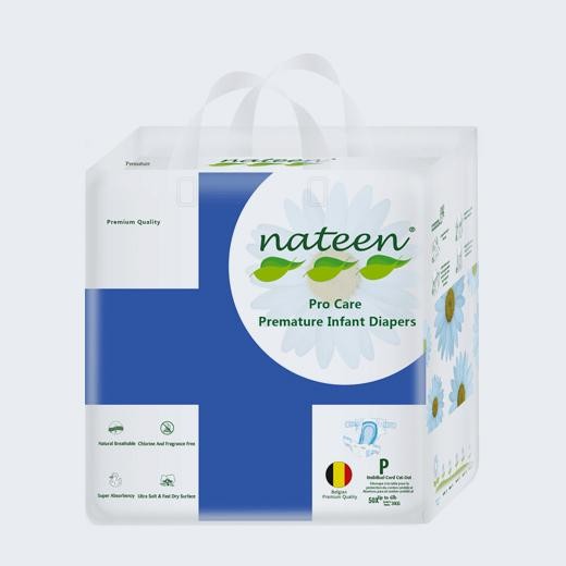 Pañal Ecológico Premium Prematuro Nateen