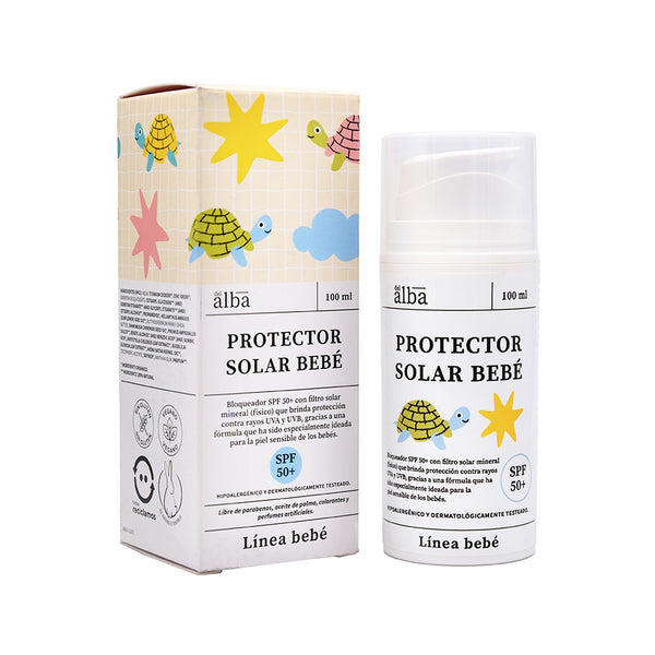 Protector Solar Bebe 100 ml Del Alba