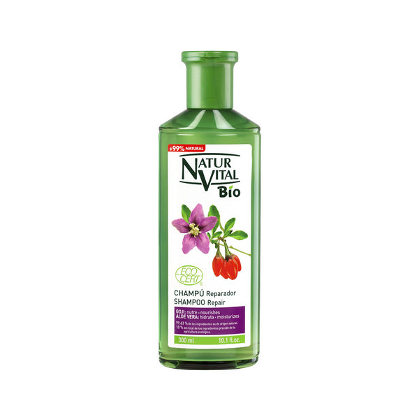 Shampoo Bio Reparador Ecocert Goji Aloe Vera Natur Vital
