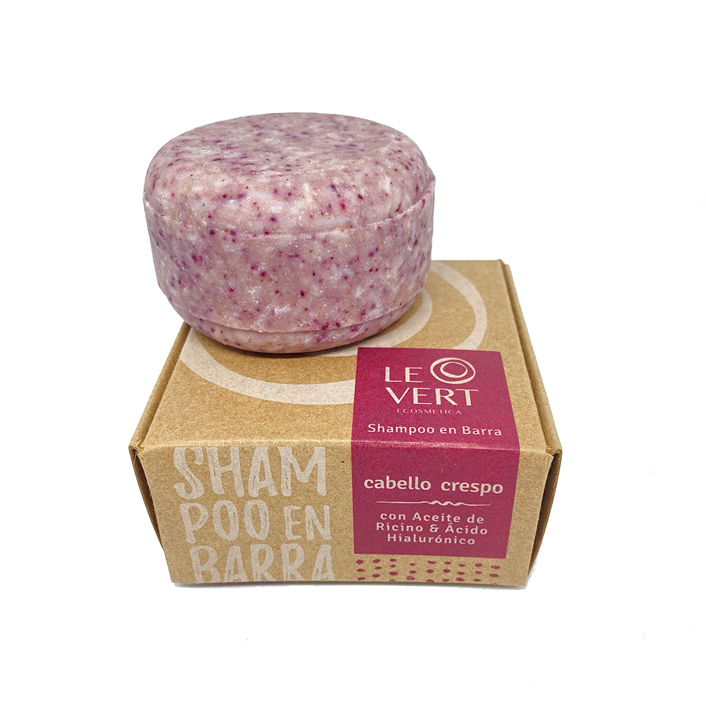 Shampoo en Barra Cabello Crespo Le Vert EcotiendaNatural