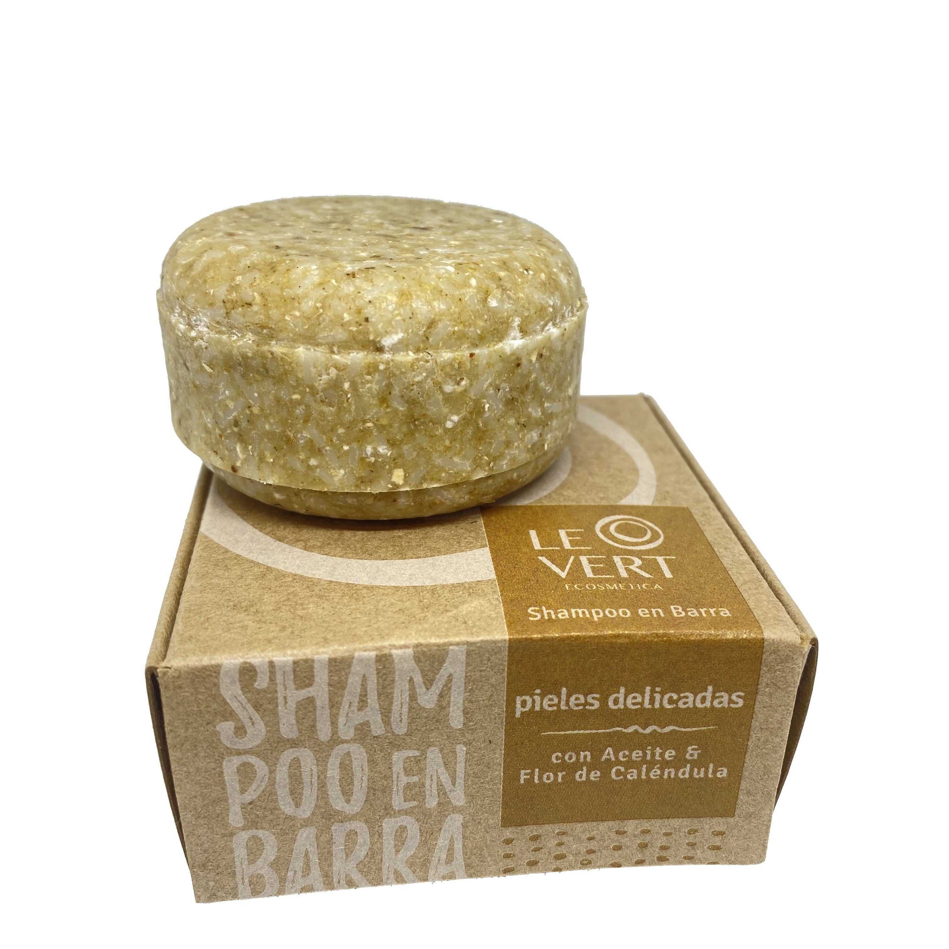 Shampoo en Barra Pieles Delicada Le Vert EcotiendaNatural