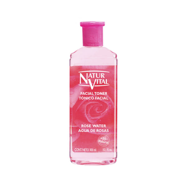 Tonico Facial Agua de Rosas 300 ml Natur Vital
