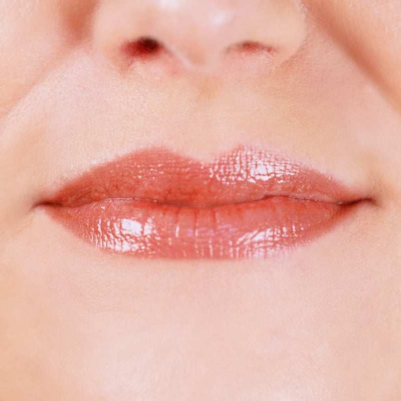 Labial Lip Gloss Glam Brown 015 ZAO