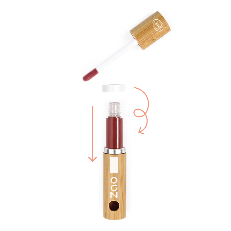 Recarga Laca de Labios Cherry Red 036 ZAO