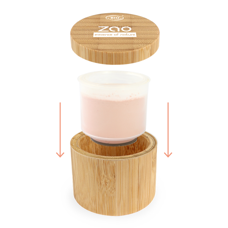 Recarga 	Polvo Seda Mineral Pinkish Beige 502 ZAO