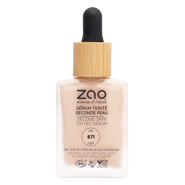 Base Second Skin Tinted Serum Light 871 ZAO