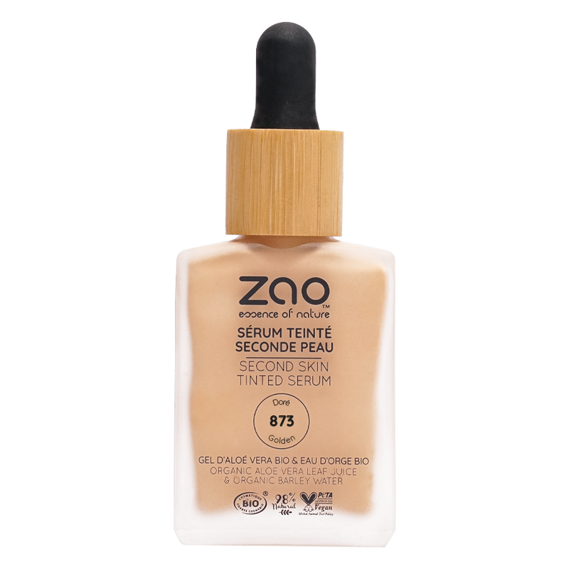Base Second Skin Tinted Serum Golden 873 ZAO