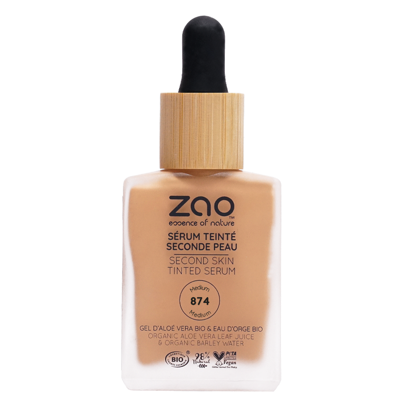 Base Second Skin Tinted Serum Medium 874 ZAO
