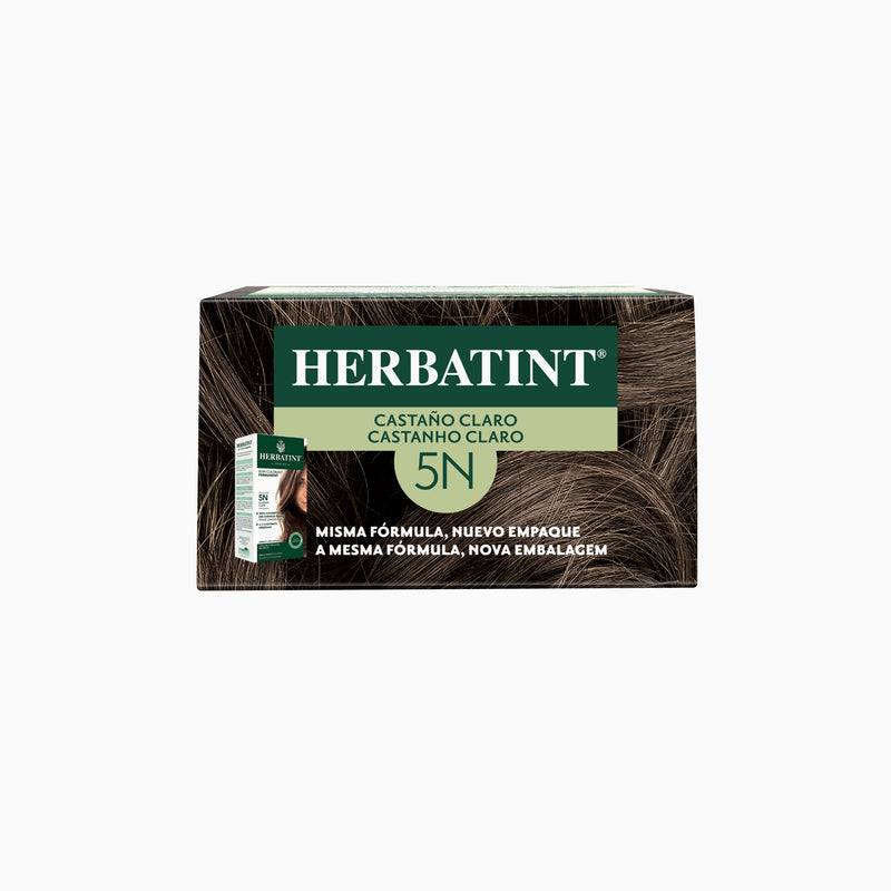 Tintura Permanente Natural 5N Castaño Claro Herbatint