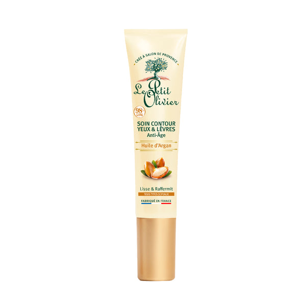 Contorno de Ojos y Labios Anti Age con Aceite de Argan 15 ml Le Petit Olivier