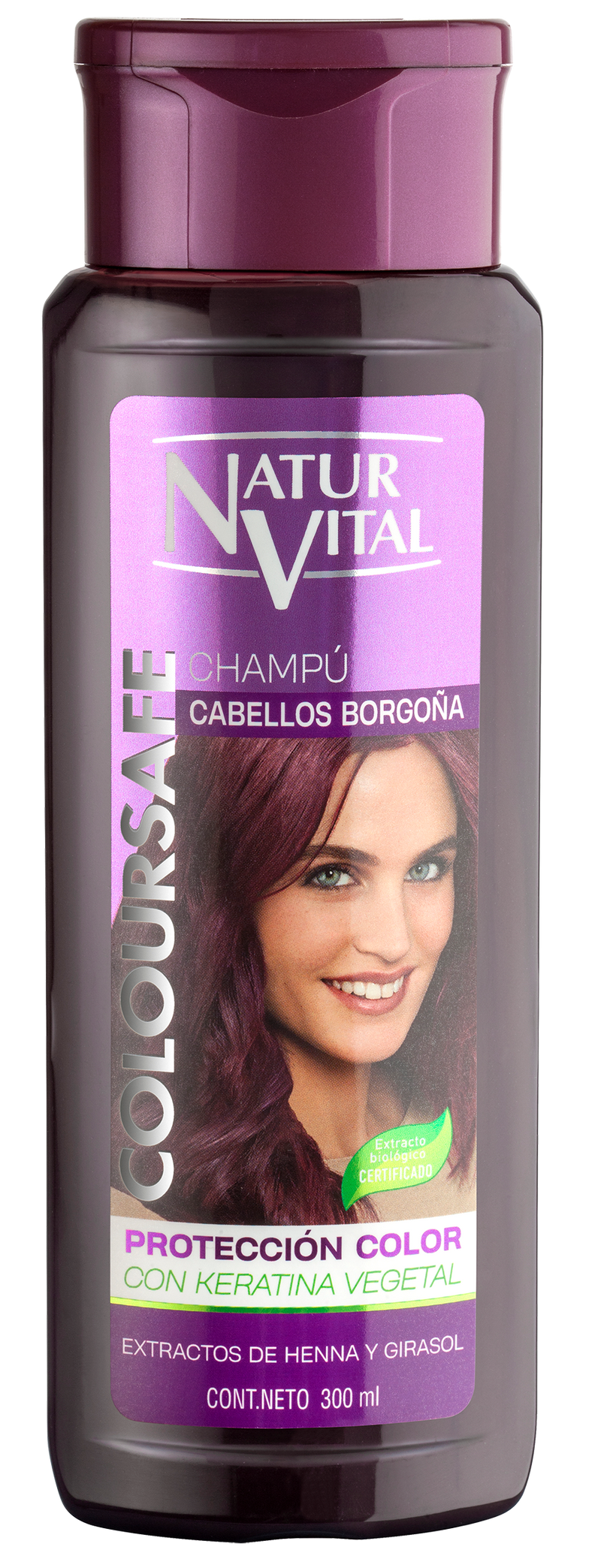 Shampoo Coloursafe Borgoña Natur Vital