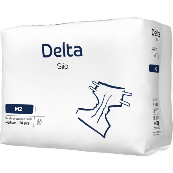 Pañal Anatomico Talla M2 24 uds Delta Slip