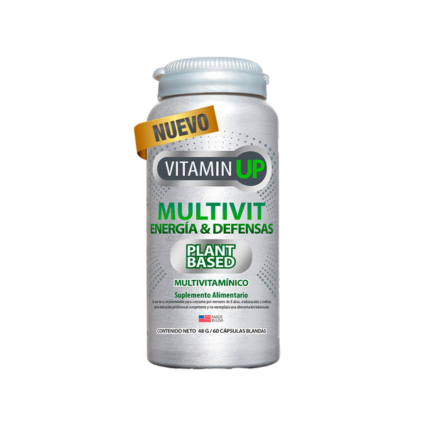 Multivitaminico Energia y Defensas 60 caps Vitamin UP