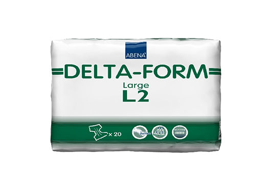 Pañal Anatomico Deltaform L2 20 uds Abena