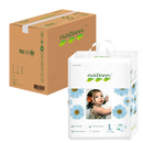 Caja Pañal Ecológico Premium Talla L Nateen 128 unidades