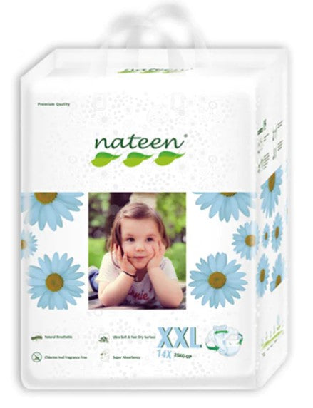 Pañal Ecologico Premium Talla XXL Nateen 14 unidades