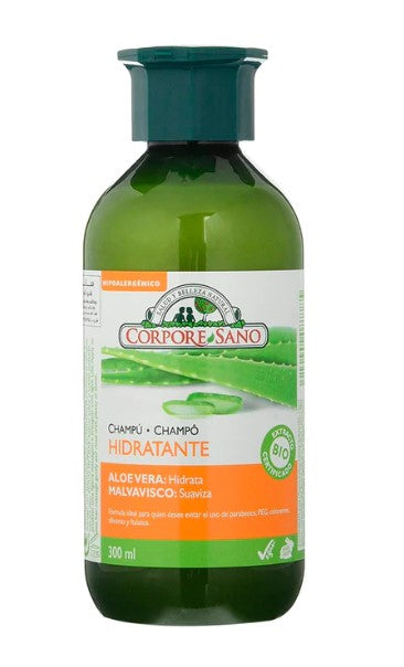 Shampoo Hidratante Aloe Vera Malvavisco Corpore Sano