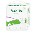 Pañales Adultos Basic Line Talla M 10 unidades NATEEN