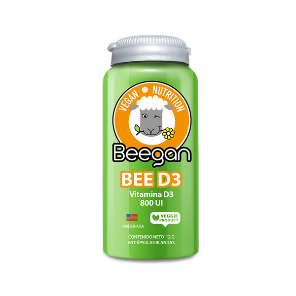 Vitamina D BeeD3 60 caps Beegan
