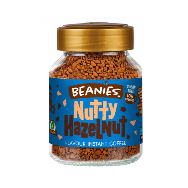 Café Nutty Hazelnut Frasco 50 gr Beanies