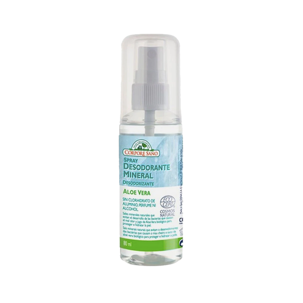 Desodorante Mineral Spray Aloe Vera 80 ml Corpore Sano
