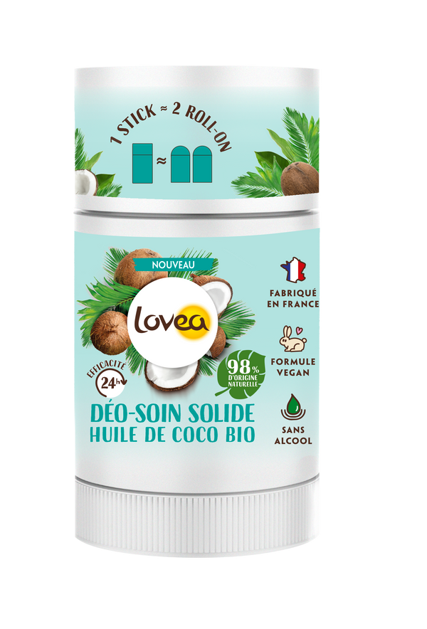 Desodorante Solido Aceite de Coco 50 grs Lovea