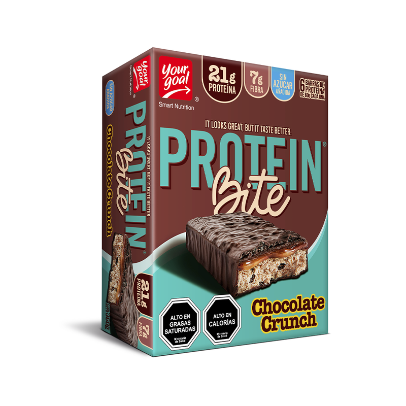 Protein Bite Chocolate Crunch 6 Unidades Your Goal