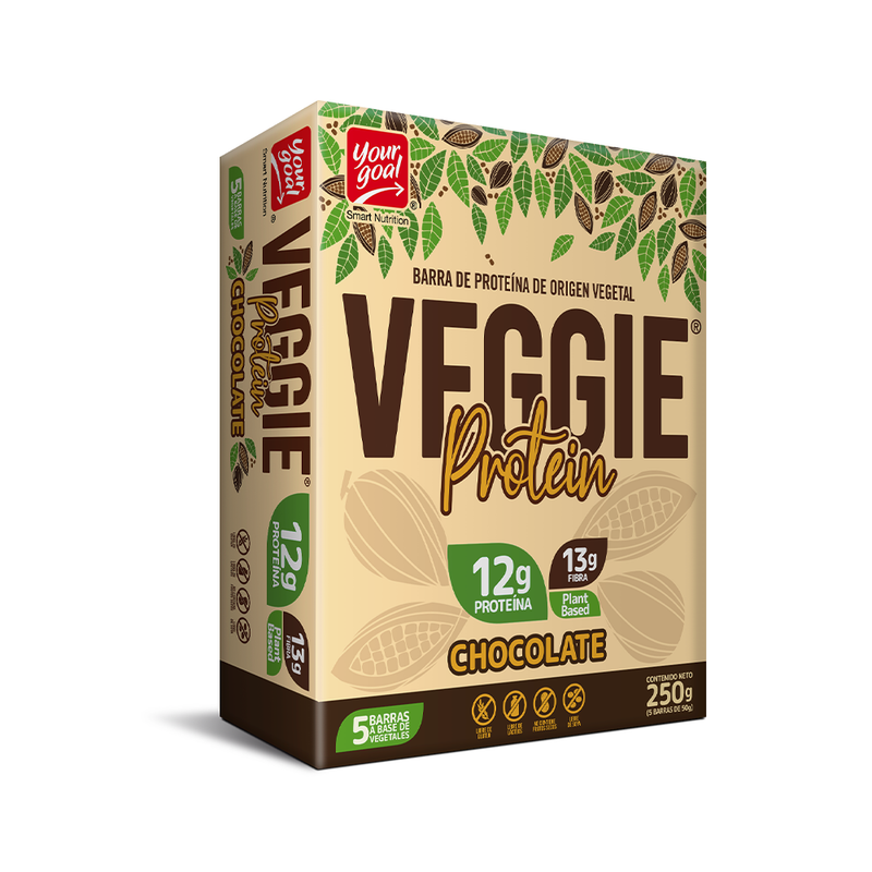 Veggie Protein Chocolate 5 Unidades Your Goal
