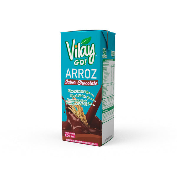 Alimento de Arroz Chocolate 200 ml. VILAY