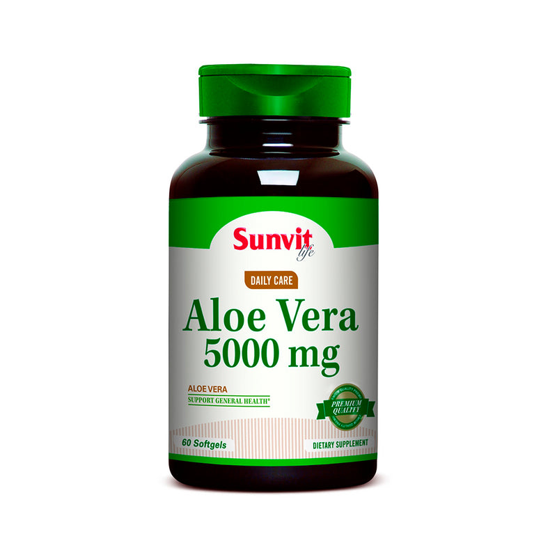 Aloe Vera 5000 mg 60 soft SUNVIT