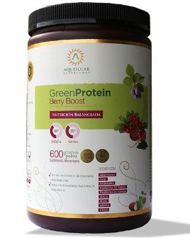 Green Protein Berry Boost Aquasolar 600 grs.