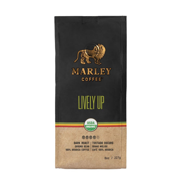Cafe Lively Up Grano Molido 227 grs. Marley Coffee