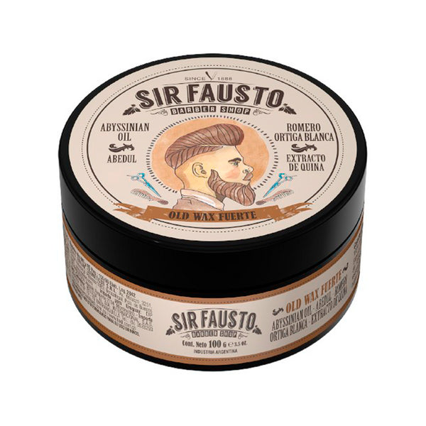 Crema para Pelo Old Wax Fuerte 100grs Sir Fausto