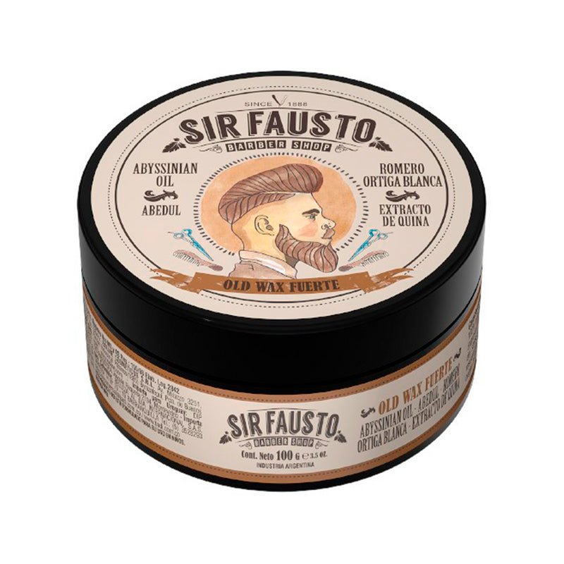 Crema para Pelo Old Wax Fuerte 200grs Sir Fausto