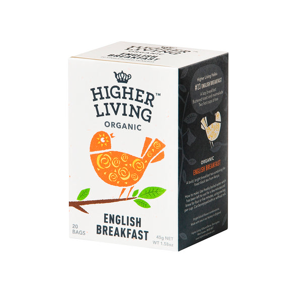 English Breakfast Tea Higher Living