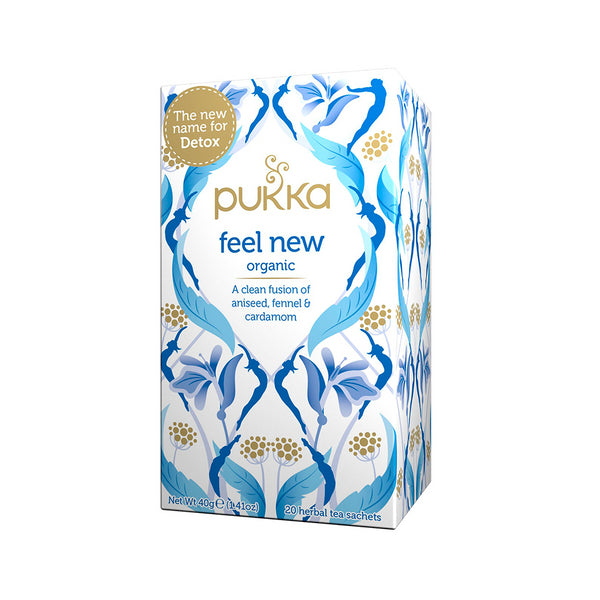 Feel New (El Nuevo Detox) Infusión Organica PUKKA