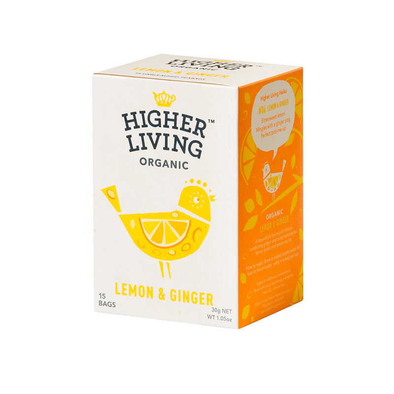 Ginger Kick Tea Higher Living