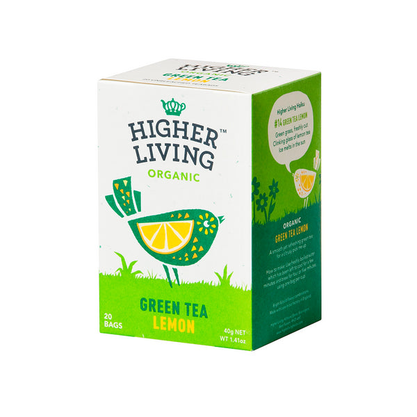 Green Tea Lemon Higher Living
