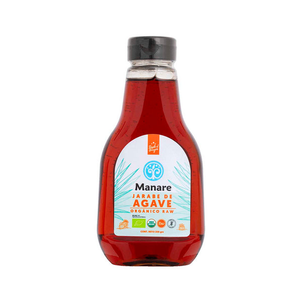 Jarabe de Agave RAW Organico Manare 330g