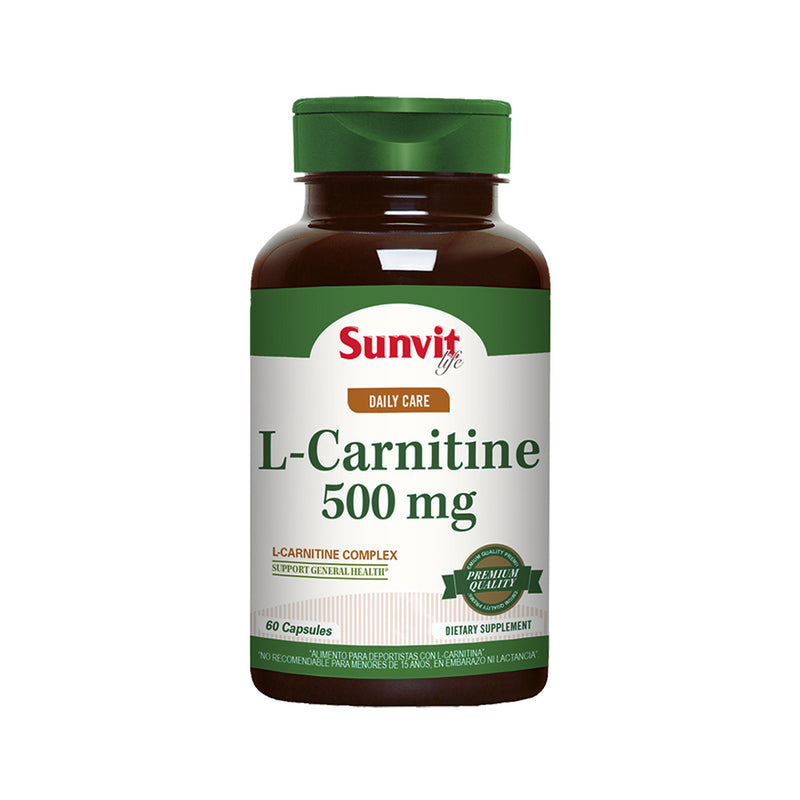 L- Carnitine 500 mg 60 caps SUNVIT