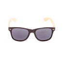 Lentes Bamboo Negro Marco Brillante