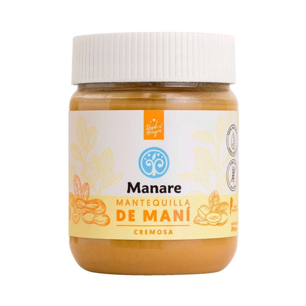 Mantequilla de Mani 250 grs Manare