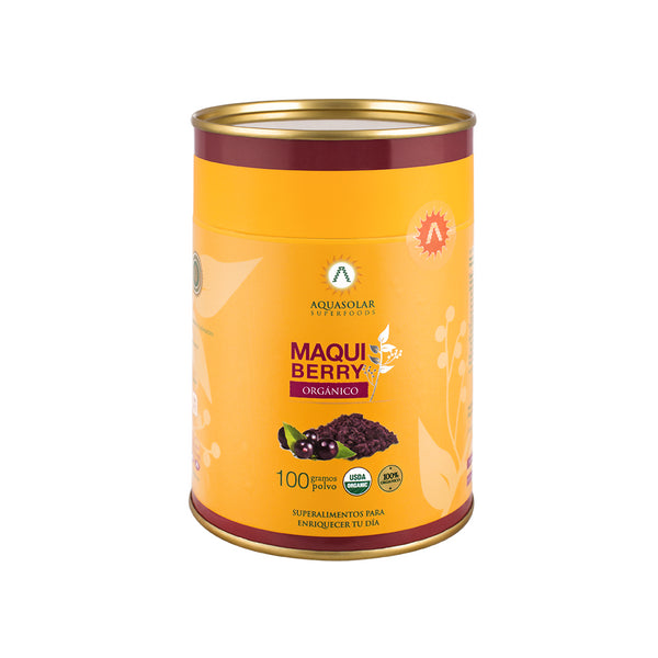 Maqui Berry 100% Organico 100 grs. Aquasolar