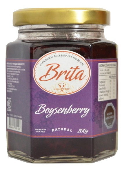 Mermelada Natural Boysenberry 200 grs BRITA