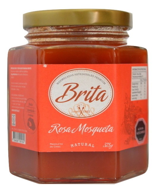 Mermelada Natural Rosa Mosqueta 375 grs BRITA