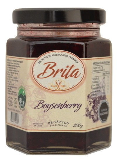 Mermelada Organica Boysenberry 200 grs Brita