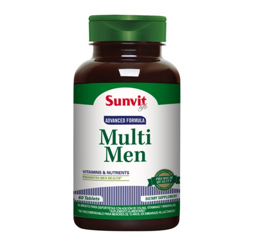 Multi Men 60 tabletas SUNVIT