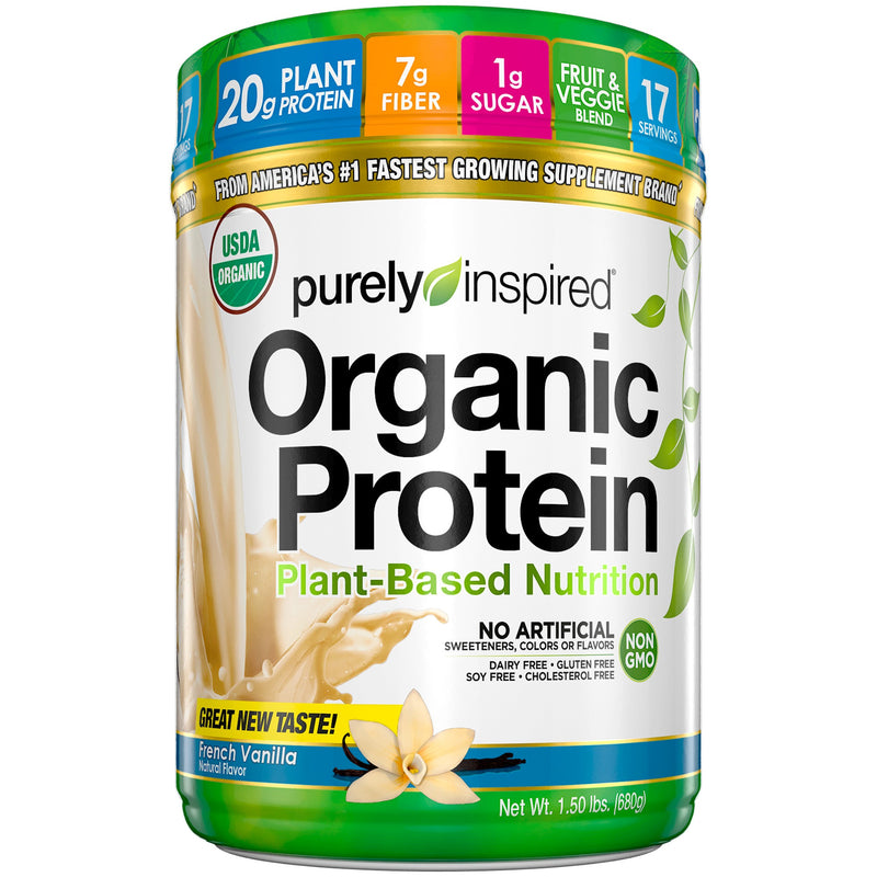 Organic Protein Vainilla 680 grs Purely Inspired