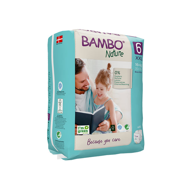 Bambo Nature Pañales prémium para bebé (tallas de 0 a 6  disponibles), talla 3, 29 unidades : Bebés
